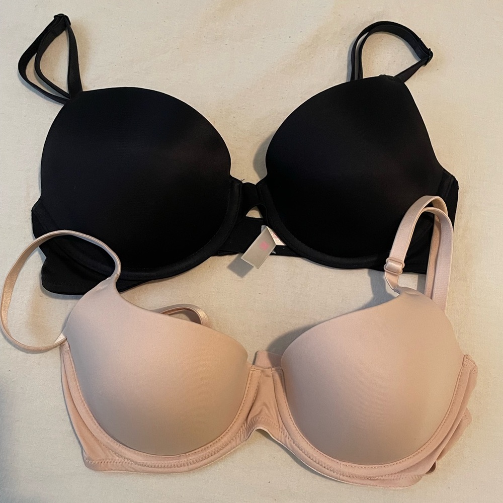 Nwot pink tshirt bras
